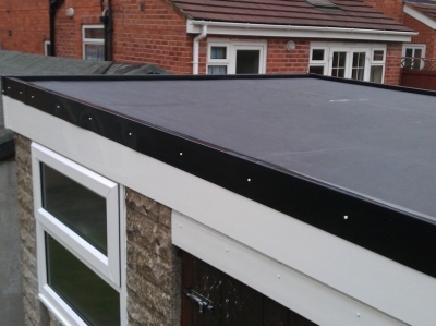 firestone rubber cover roofing in telford