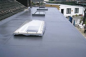 grp fibreglass roofing in shrewsbury